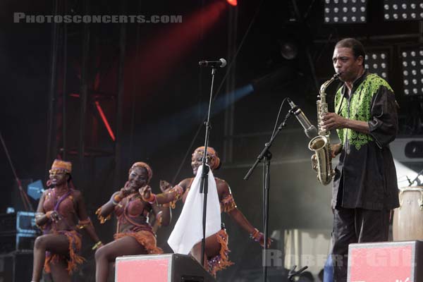 FEMI KUTI - 2008-09-12 - LA COURNEUVE - Parc Departemental - Grande Scene - 